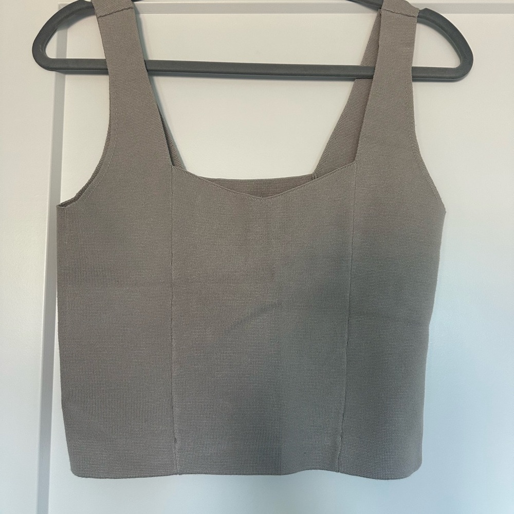Abercrombie Grey Thick Tank
